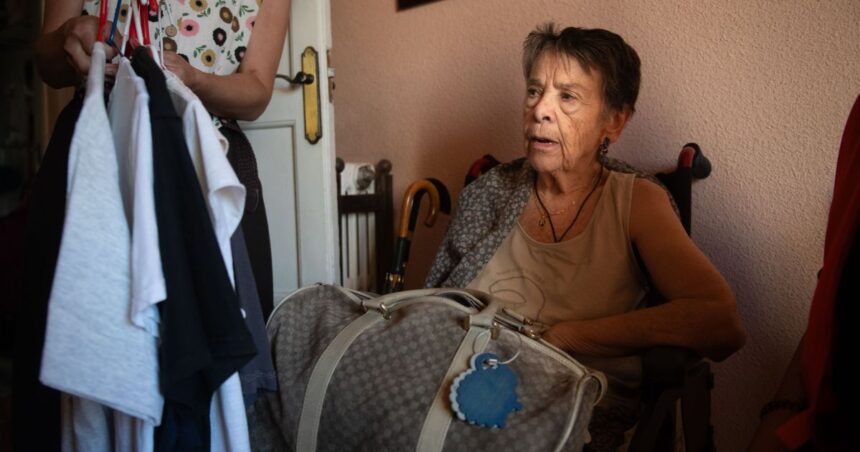 Maricarmen, idosa despejada de casa em Madri por imobiliária