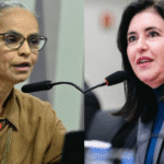 Ex-ministras Marina Silva e Simone Tebet, candidatas ao Senado por São Paulo