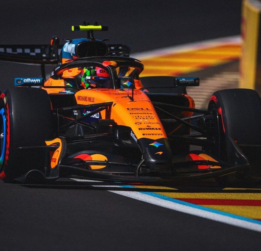 Norris bate Antonelli e coloca McLaren na pole na Espanha