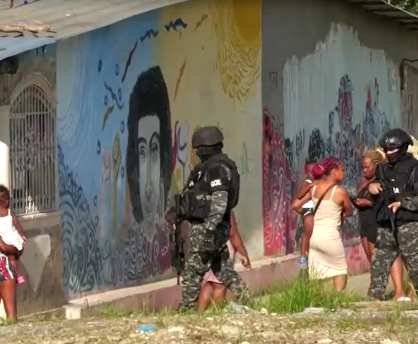 Violência de gangues e deslocamento de famílias no Equador