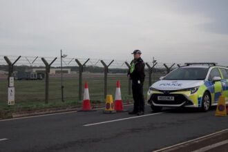Base militar britânica utilizada por forças dos Estados Unidos