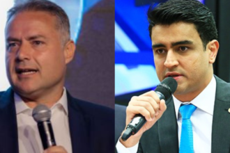 Candidatos ao governo de Alagoas, Renan Filho (MDB) e JHC (PL)