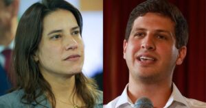 A governadora de Pernambuco, Raquel Lyra (PSB), e o ex-prefeito do Recife João Campos (PSB)