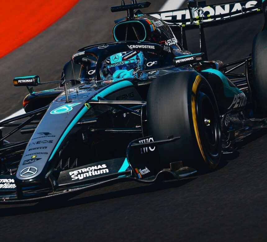 Mercedes domina primeiro treino da F1 no novo circuito de Madri