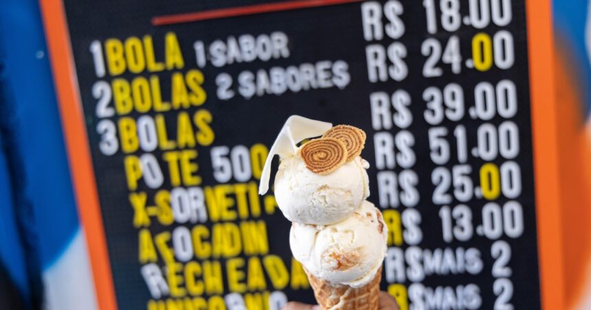 Consumo de sorvete cresce 13% em dois anos no Brasil