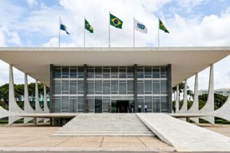 Fachada do edifício do Supremo Tribunal Federal em Brasília