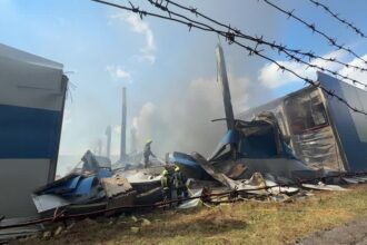 Ataques relatados a aeroportos ucranianos antes de visita americana
