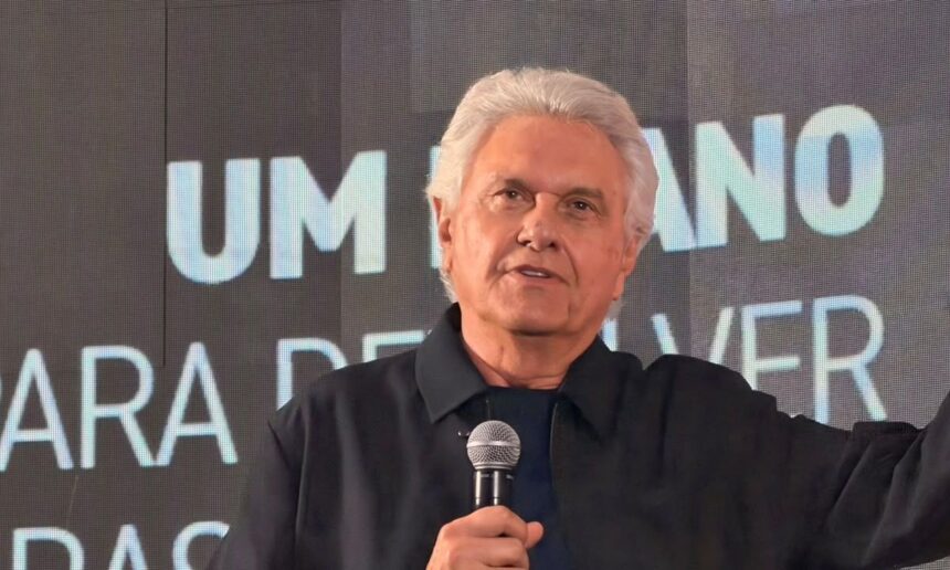 Ronaldo Caiado durante campanha presidencial