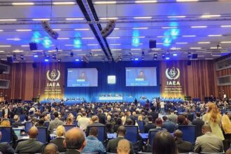 Evento da Agência Internacional de Energia Nuclear, em Viena, Áustria