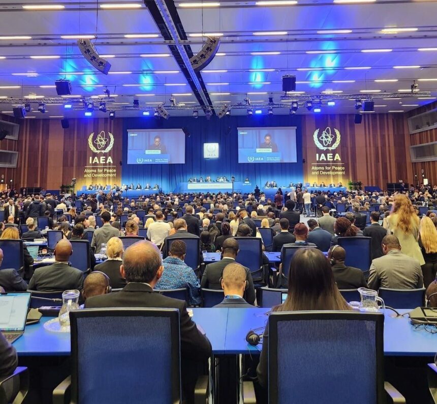Evento da Agência Internacional de Energia Nuclear, em Viena, Áustria