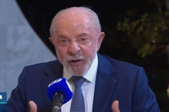 Presidente Lula durante entrevista sobre o caso Banco Master