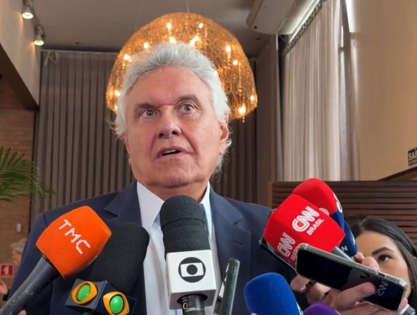 O candidato do PSD à Presidência, Ronaldo Caiado