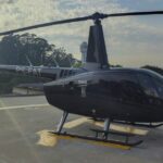 Helicóptero apreendido em operação contra pirâmide financeira