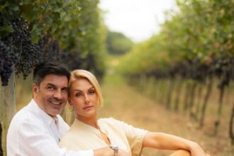 Ana Hickmann e Edu Guedes em pauta sobre casamento na Fazenda Casa Gialla