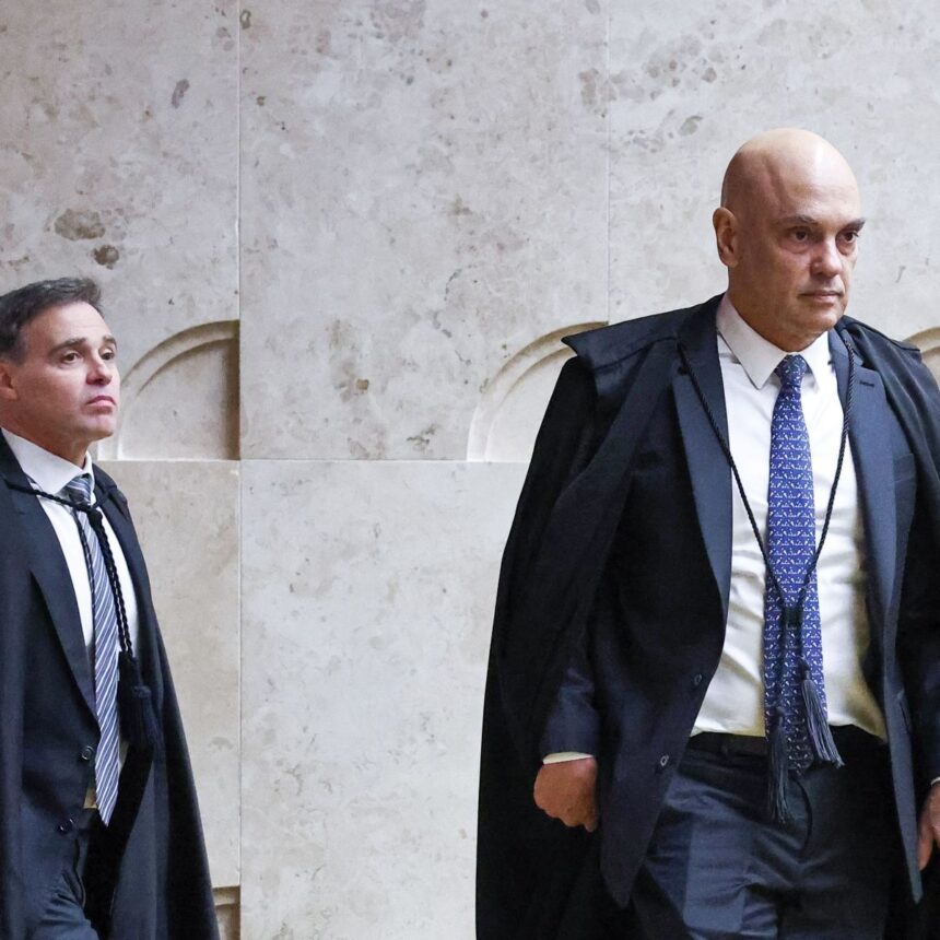 Sessão do Supremo Tribunal Federal sobre procedimento ligado ao Banco Master