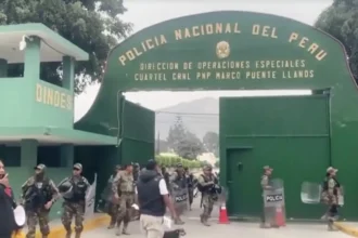 05/09/2026 - Peru declara estado de emergência em cinco presídios de alta segurança. Frame Reuters/Proibida reprodução