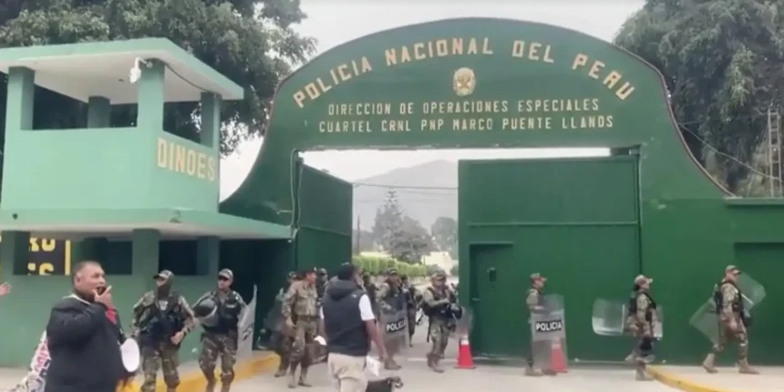 05/09/2026 - Peru declara estado de emergência em cinco presídios de alta segurança. Frame Reuters/Proibida reprodução