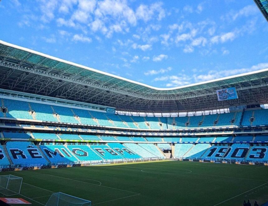Arena do Grêmio, em Porto Alegre