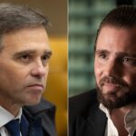 O ministro do STF André Mendonça, relator do caso Master, e o banqueiro Daniel Vorcaro