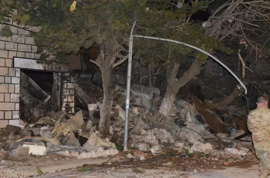 Regimento Bolívar em Viacha após explosões