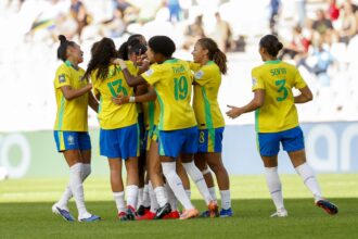 Brasília (DF), 05/09/2026 - Brasil goleia Tanzânia na estreia na Copa do Mundo sub-20 feminina. Foto: Luciana Vermell / CBF