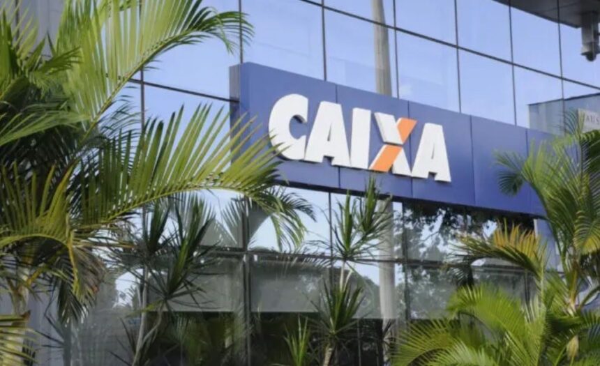 Fachada de agência da Caixa Econômica Federal