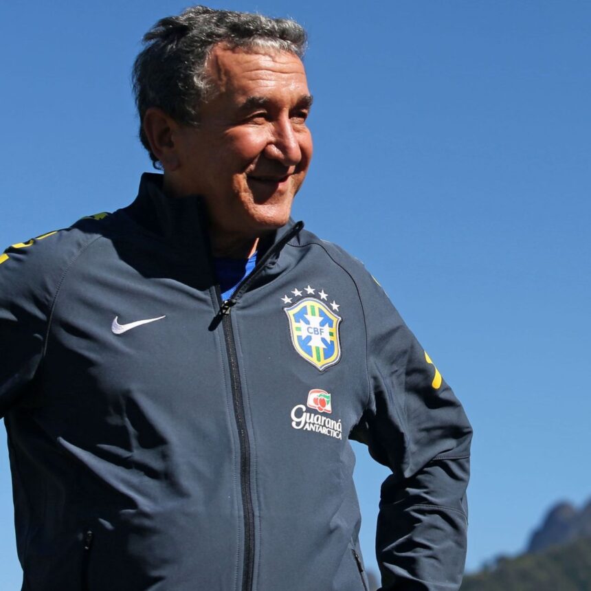 Carlos Alberto Parreira, ex-técnico da Seleção Brasileira
