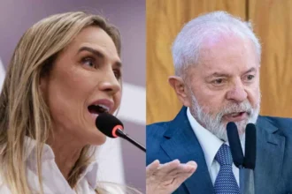 Lula conversa com Celina Leão em evento