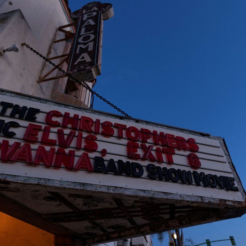 Cinema do La Paloma Theatre, em Encinitas, Califórnia