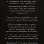 Esposa de Rick Sollo agradece orações e mensagens positivas