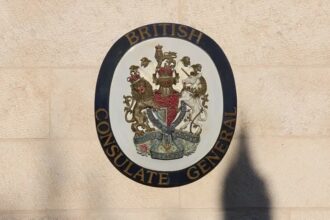 Consulado britânico em Jerusalém Oriental citado em anúncio de Israel