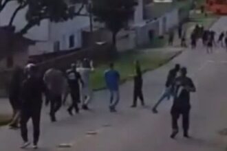 Bairro Santa Cândida, em Curitiba, onde ocorreu o confronto entre torcedores