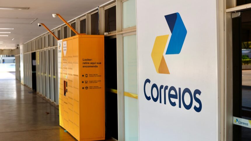 Agência dos Correios durante greve