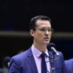 O deputado federal Deltan Dallagnol, no plenário da Câmara