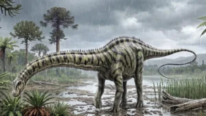 Fósseis de dinossauro de pescoço comprido são achados pela 1ª vez na Europa