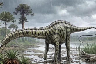 Fósseis de dinossauro de pescoço comprido são achados pela 1ª vez na Europa