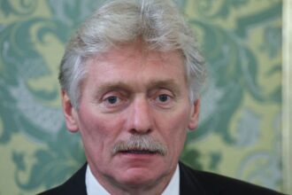 Porta-voz do Kremlin Dmitry Peskov em Moscou