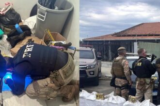 Policiais apreendem cocaína escondida sob piso de casa em Itajaí