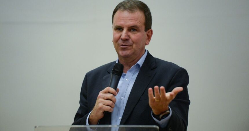O ex-prefeito do Rio de Janeiro e candidado ao governo do estado Eduardo Paes (PSD)