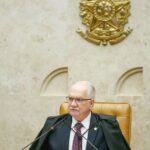 Ministro Edson Fachin em sessão plenária do STF