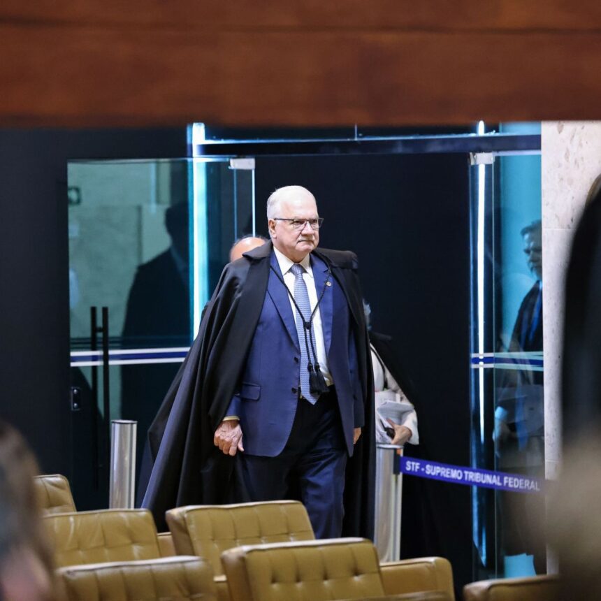 Plenário do Supremo Tribunal Federal durante sessão