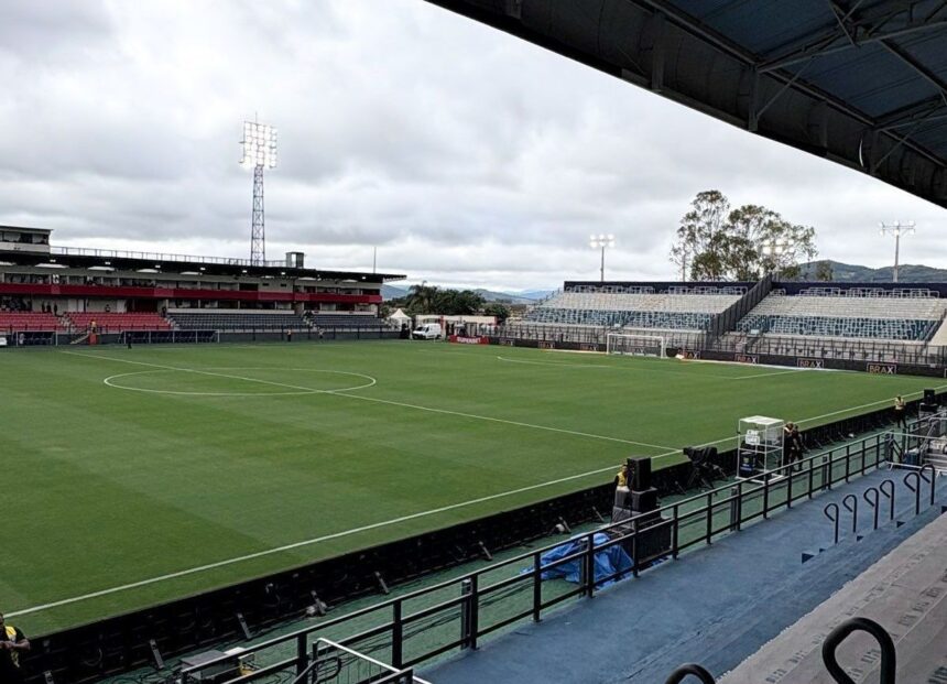 Estádio Cícero de Souza Marques, em Bragança Paulista, recebe o jogo desta quarta
