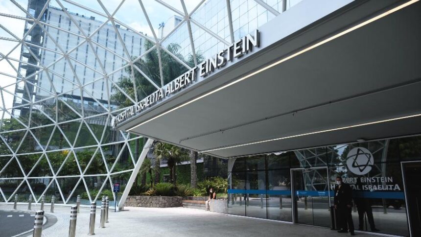 Fachada do Hospital Israelita Albert Einstein