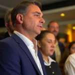 Aliados tentam convencer Flávio a ir a NY entre o 1º e 2º turnos