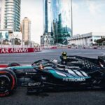 George Russell fez a pole position no GP do Azerbaijão