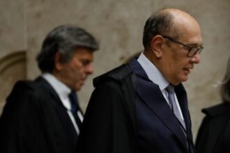 Gilmar Mendes e Luiz Fux no Supremo Tribunal Federal