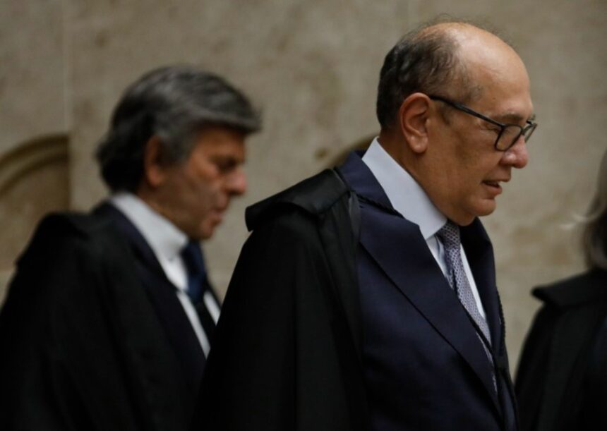Gilmar Mendes e Luiz Fux no Supremo Tribunal Federal