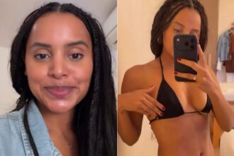 Gleici Damasceno mostra resultado de lipocavitação e surpreende fãs