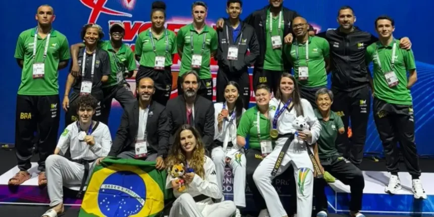 Parataekwondo brasileiro conquista quatro medalhas (ouro, prata e dois bronxes) no Grand Prix de Muju (Coreia do Sul), em 04/09/2026