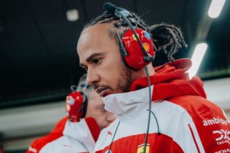 Lewis Hamilton, piloto da Ferrari